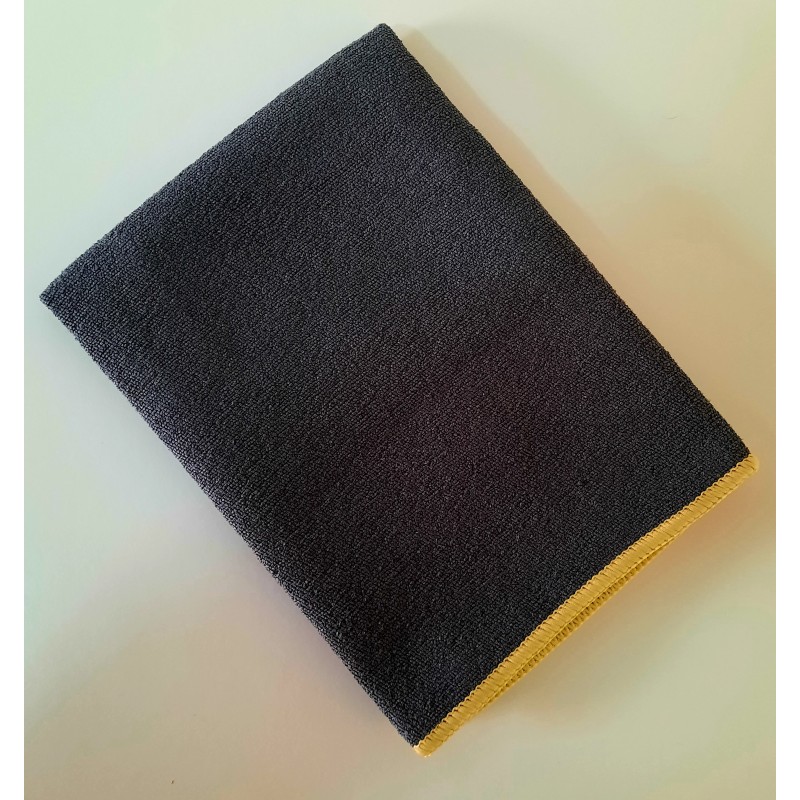 Super Bayeta Microfibra Negra 38x38