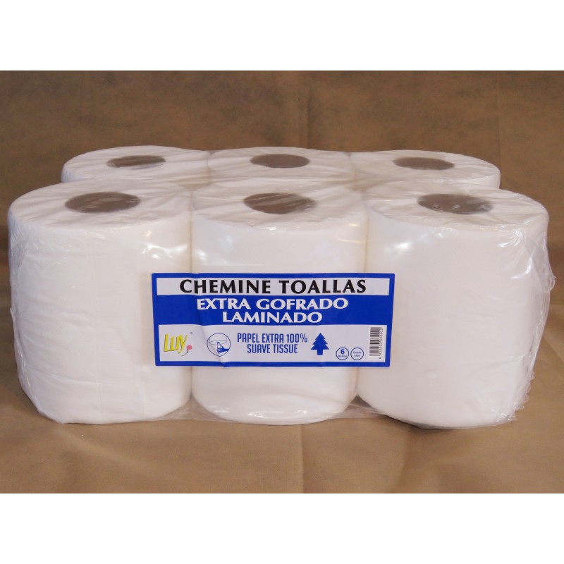 Secamanos Gofrado 0.8kg/ud Pack 6ud
