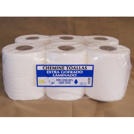 Secamanos Gofrado 0.8kg/ud Pack 6ud